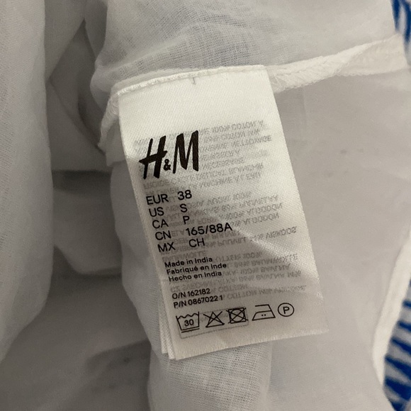 NWT H&M Cotton Blend Summer Collection Long Maxi Dress - Picture 8 of 13